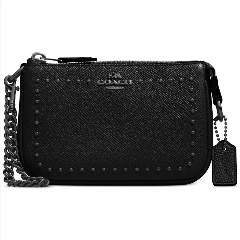 ‼️FIRM PRICE‼️ Coach Nolita Edge Studs Wristlet
